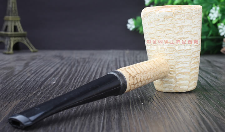 原装进口美国密苏里Missouri玉米烟斗马克吐温5件套直斗试草待客-2