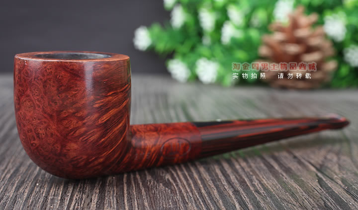 二手烟斗 英国Dunhill登喜路石楠木烟斗 1999年amber root2106-1