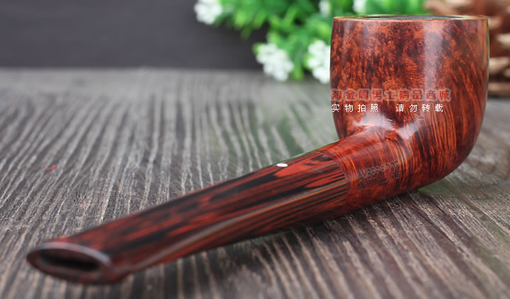 二手烟斗 英国Dunhill登喜路石楠木烟斗 1999年amber root2106-3