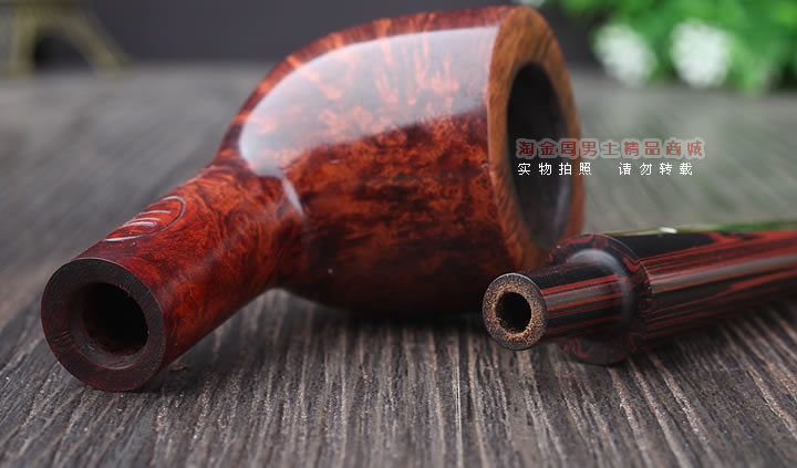 二手烟斗 英国Dunhill登喜路石楠木烟斗 1999年amber root2106-7