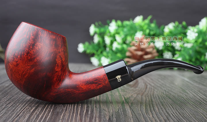 淘金周 进口丹麦史丹威Stanwell石楠木烟斗 5件套Silike Brun232-4