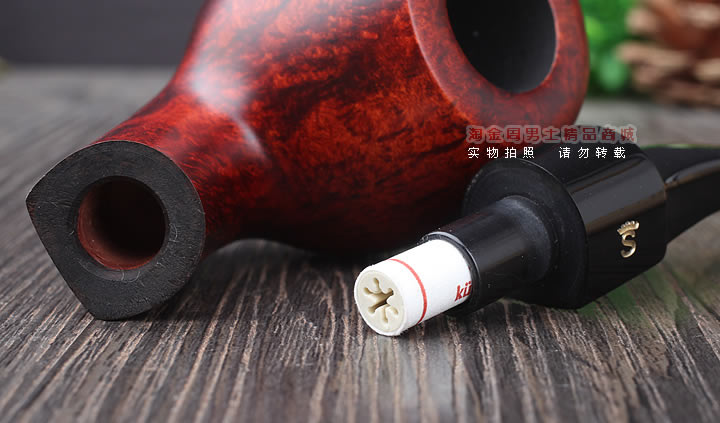 淘金周 进口丹麦史丹威Stanwell石楠木烟斗 5件套Silike Brun232-7