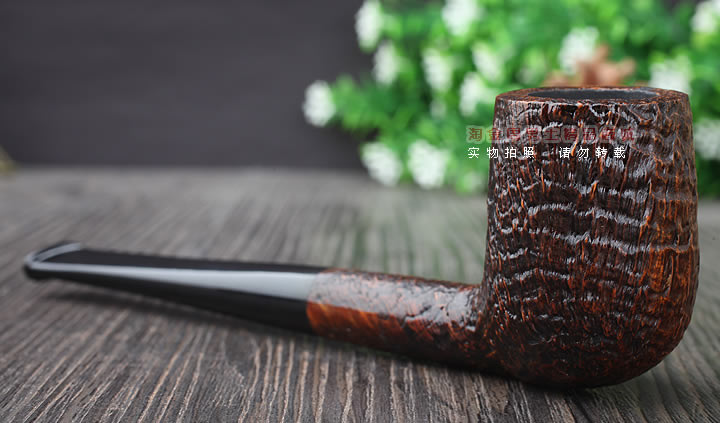 淘金周 正品丹麦史丹威Stanwell石楠木烟斗 五件套装棕色麻面107-2