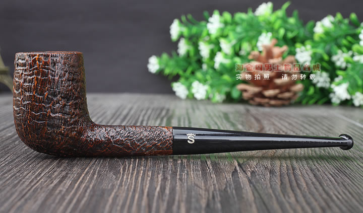 淘金周 正品丹麦史丹威Stanwell石楠木烟斗 五件套装棕色麻面107-4