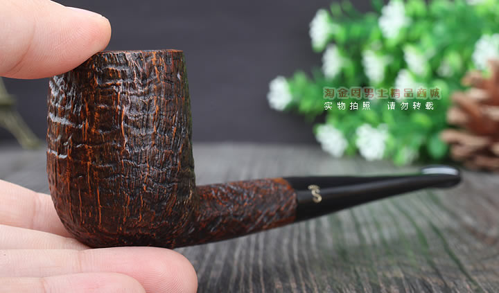 淘金周 正品丹麦史丹威Stanwell石楠木烟斗 五件套装棕色麻面107-9