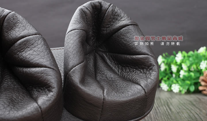 【淘金周】原装德国Martin Wess手工麋鹿皮烟斗架5斗架真皮烟斗座-3