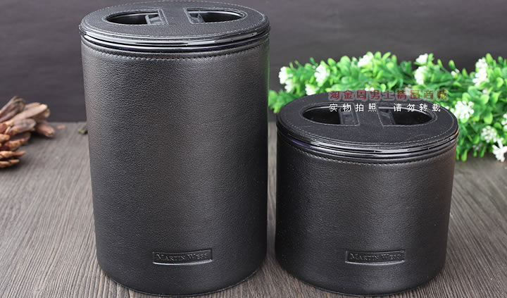 【淘金周】原装德国Martin Wess手工牛皮烟丝罐保湿罐LTT1-6