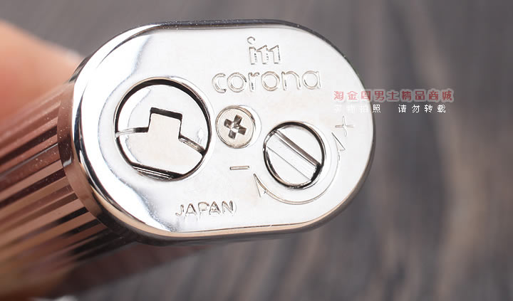 淘金周 日本皇冠Im Corona烟斗专用打火机带压棒 66-3666-5
