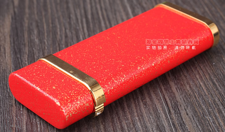 日本皇冠Im Corona烟斗专用打火机和金镀金水晶桂冠限量版-2