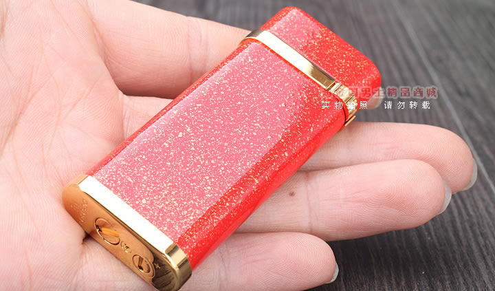 日本皇冠Im Corona烟斗专用打火机和金镀金水晶桂冠限量版-7