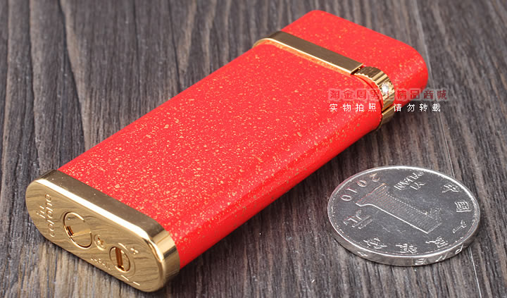 日本皇冠Im Corona烟斗专用打火机和金镀金水晶桂冠限量版-8