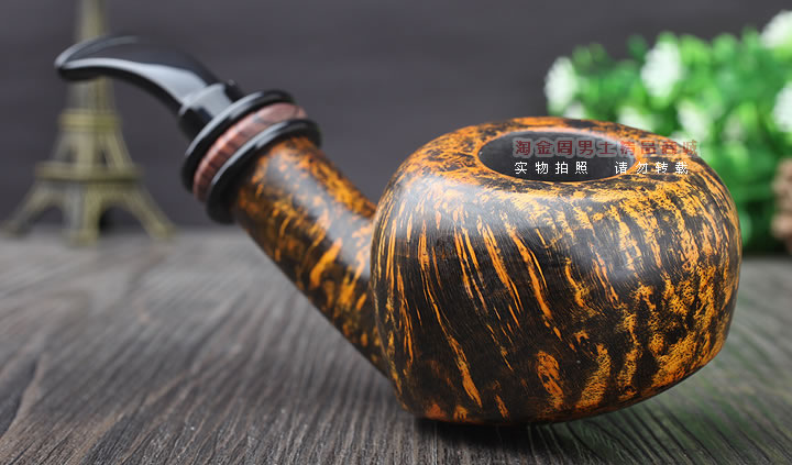 淘金周 丹麦Peder Jeppesen石楠木手工烟斗5件套装IDA3-12-2