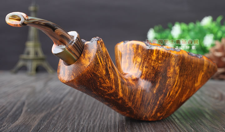 淘金周 丹麦Peder Jeppesen石楠木手工烟斗5件套装IDA3-13-3