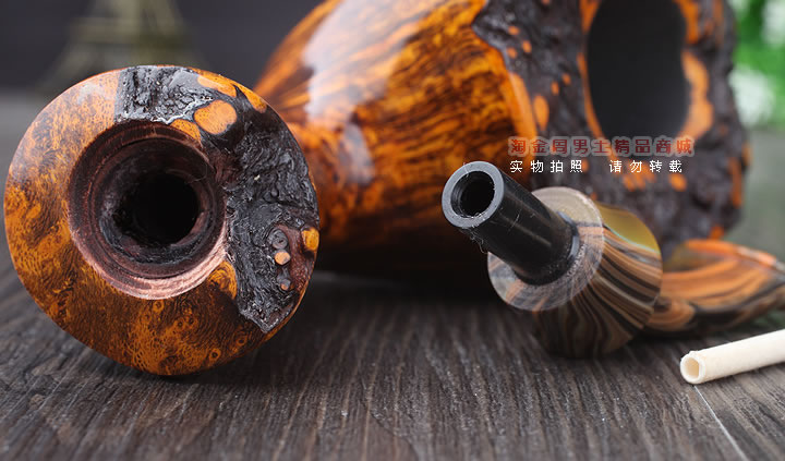 淘金周 丹麦Peder Jeppesen石楠木手工烟斗5件套装IDA3-13-7