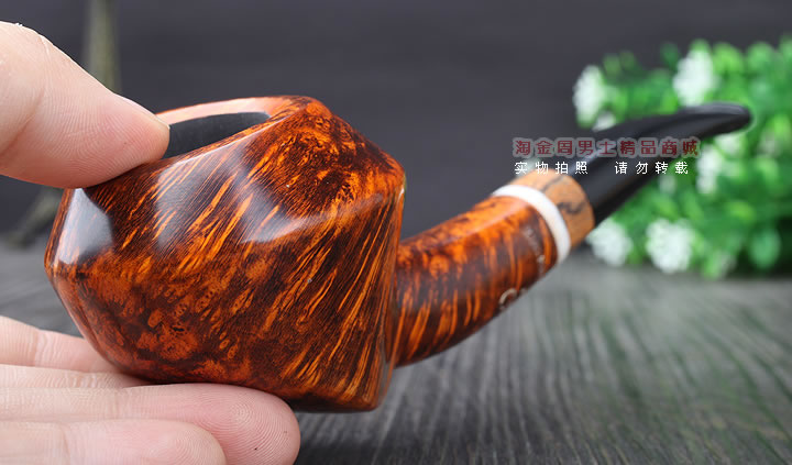 淘金周 丹麦Peder Jeppesen PJ石楠木手工烟斗 5件套装IDA4-8-10