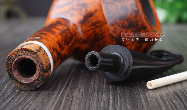 淘金周 丹麦Peder Jeppesen PJ石楠木手工烟斗 5件套装IDA4-8-7