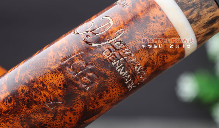 淘金周 丹麦Peder Jeppesen PJ石楠木手工烟斗 5件套装IDA4-8-8