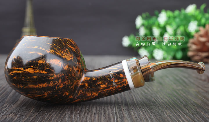 淘金周 丹麦Peder Jeppesen PJ石楠木手工烟斗 5件套装IDA4-9-4