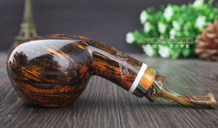 淘金周 丹麦Peder Jeppesen PJ石楠木手工烟斗 5件套装IDA4-9-5