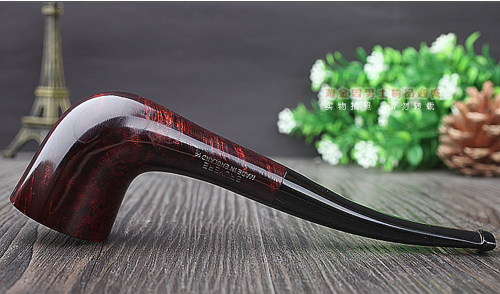 【淘金周】英国登喜路Dunhill石楠木烟斗 6件套装 酒红光面3421-5