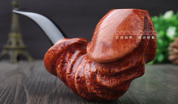 磐石石楠木烟斗 5件套装 器官斗 阴阳斗 麻面-2