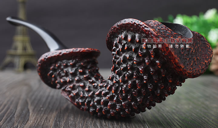 磐石石楠木烟斗 5件套装 PS10 麻面-2