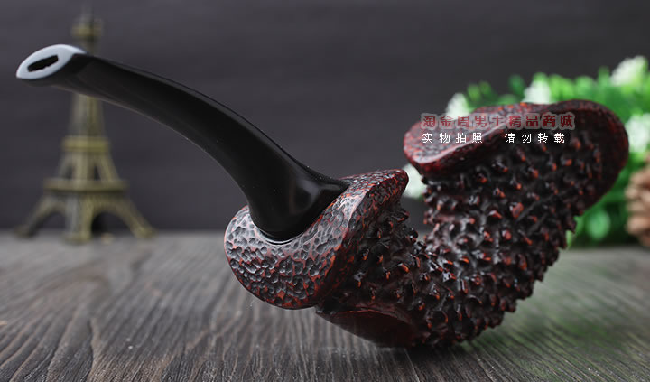 磐石石楠木烟斗 5件套装 PS10 麻面-3