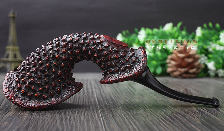 磐石石楠木烟斗 5件套装 PS10 麻面-5