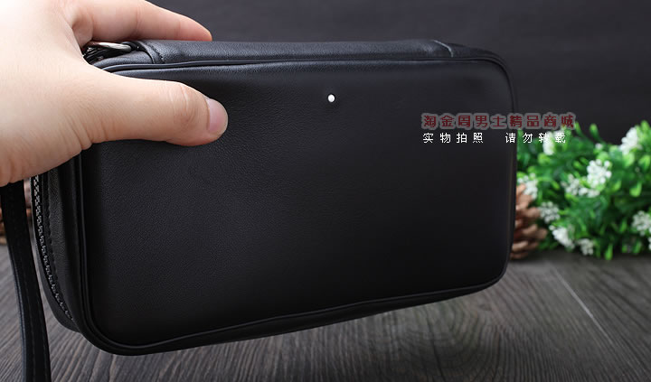 【淘金周】英国登喜路 DUNHILL真皮烟斗包三斗包 PA2007-11