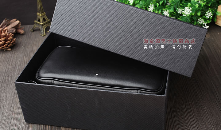 【淘金周】英国登喜路 DUNHILL真皮烟斗包三斗包 PA2007-12