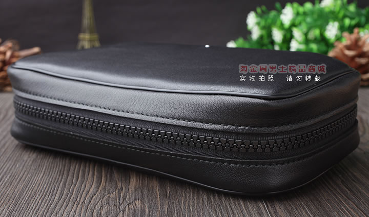 【淘金周】英国登喜路 DUNHILL真皮烟斗包三斗包 PA2007-2