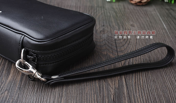 【淘金周】英国登喜路 DUNHILL真皮烟斗包三斗包 PA2007-9