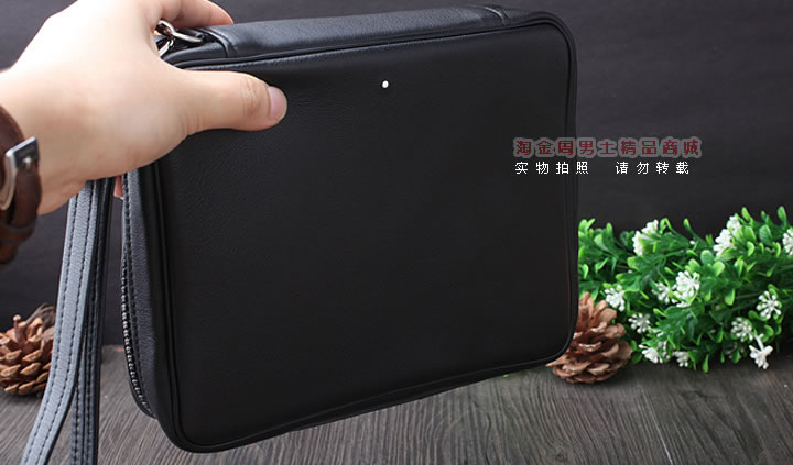 【淘金周】英国登喜路 DUNHILL真皮烟斗包五斗包 PA2008-11