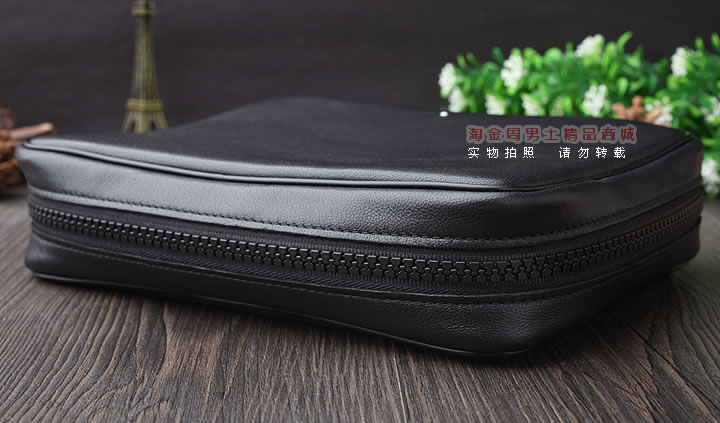 【淘金周】英国登喜路 DUNHILL真皮烟斗包五斗包 PA2008-2