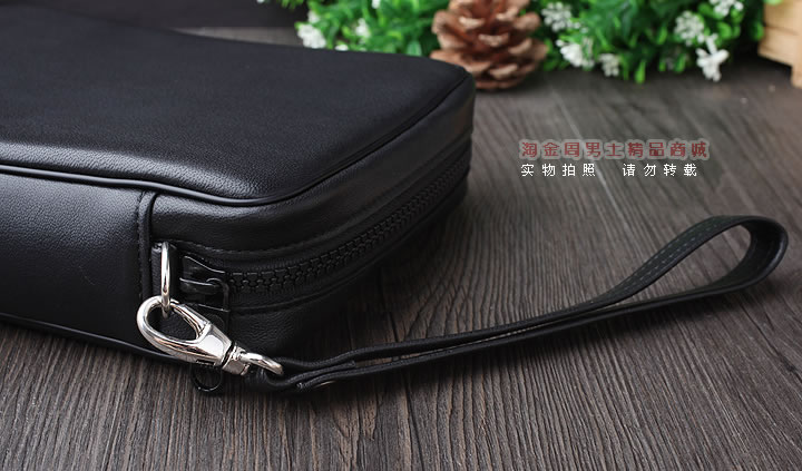 【淘金周】英国登喜路 DUNHILL真皮烟斗包五斗包 PA2008-9