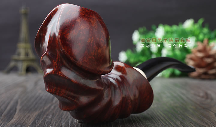 磐石石楠木烟斗 5件套装 器官斗 阴阳斗 光面-1