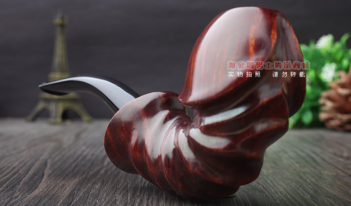 磐石石楠木烟斗 5件套装 器官斗 阴阳斗 光面-2