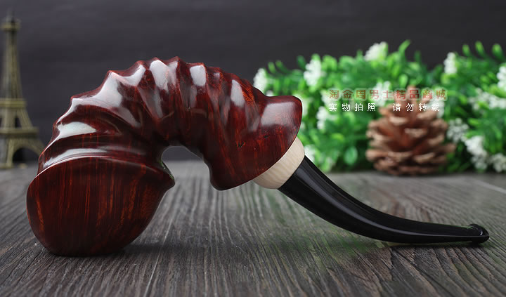 磐石石楠木烟斗 5件套装 器官斗 阴阳斗 光面-5