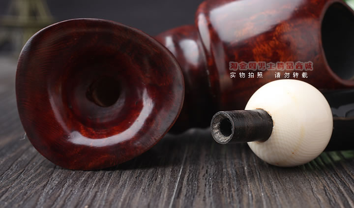磐石石楠木烟斗 5件套装 器官斗 阴阳斗 光面-7