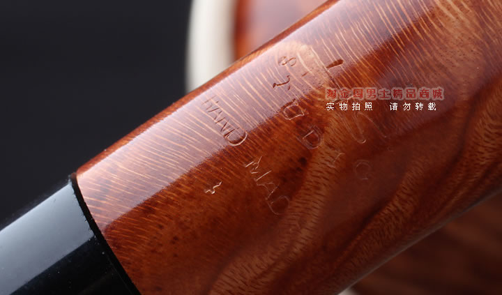 磐石大气室光面石楠木烟斗 葫芦斗 光面原木色-9