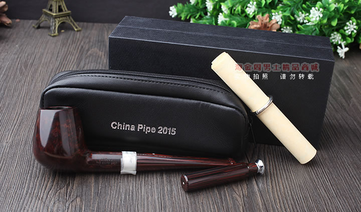 英国登喜路Dunhill 2015 白点晚会烟斗 全球限量13把 CHESTNUT-16