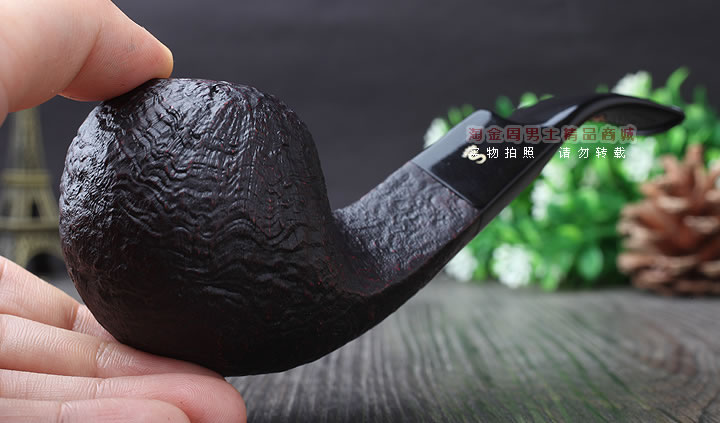 【淘金周】丹麦Stanwell史丹威石楠木烟斗 6件套装豪华麻面15-9