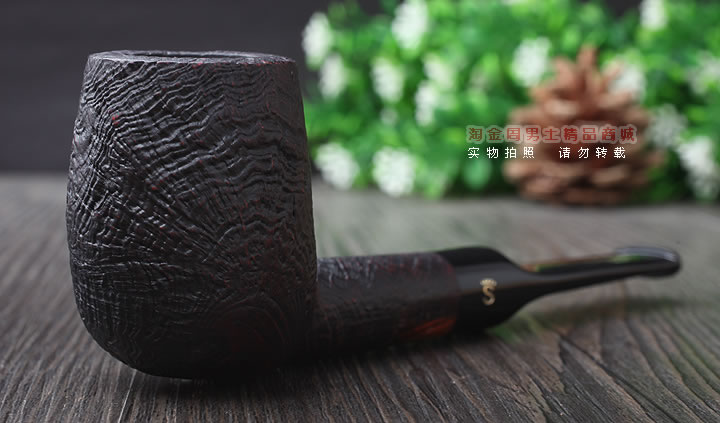 【淘金周】丹麦Stanwell史丹威石楠木烟斗 5件套装豪华麻面53-1