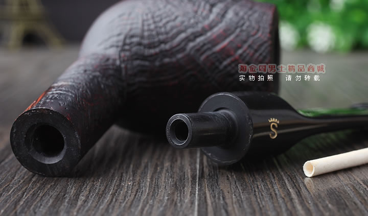 【淘金周】丹麦Stanwell史丹威石楠木烟斗 5件套装豪华麻面53-6
