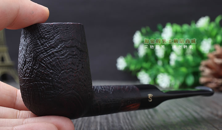 【淘金周】丹麦Stanwell史丹威石楠木烟斗 5件套装豪华麻面53-8