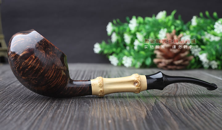 淘金周 游氏父子石楠木手工大师烟斗 五件套装YOU-04-3