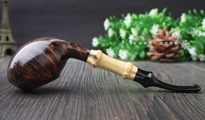 淘金周 游氏父子石楠木手工大师烟斗 五件套装YOU-04-4
