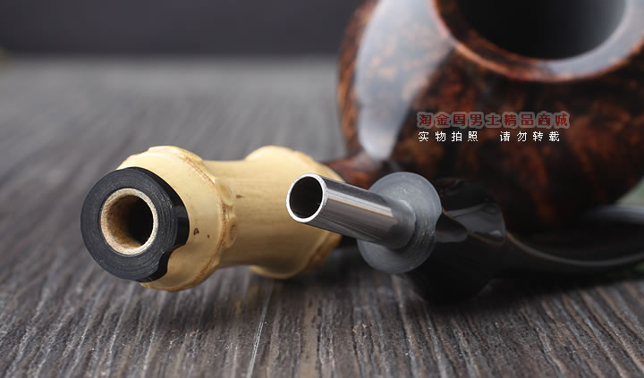 淘金周 游氏父子石楠木手工大师烟斗 五件套装YOU-04-6