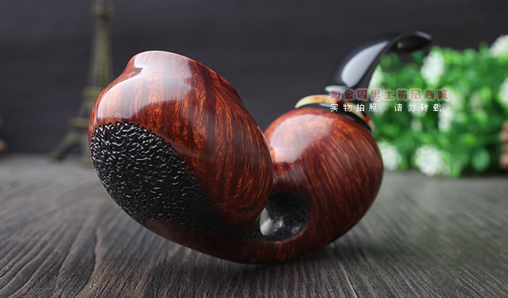 淘金周 游氏父子石楠木手工大师烟斗 五件套装 大气室 YOU-05-1