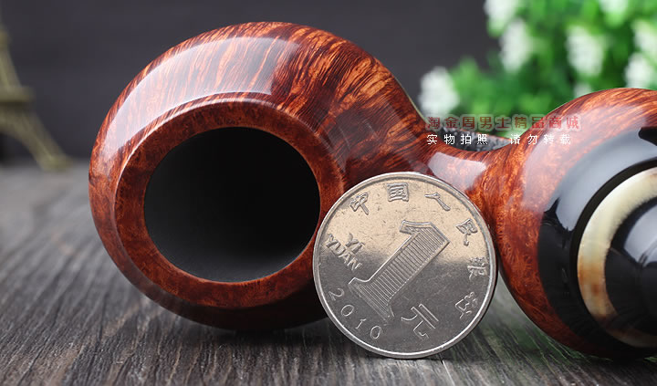 淘金周 游氏父子石楠木手工大师烟斗 五件套装 大气室 YOU-05-6